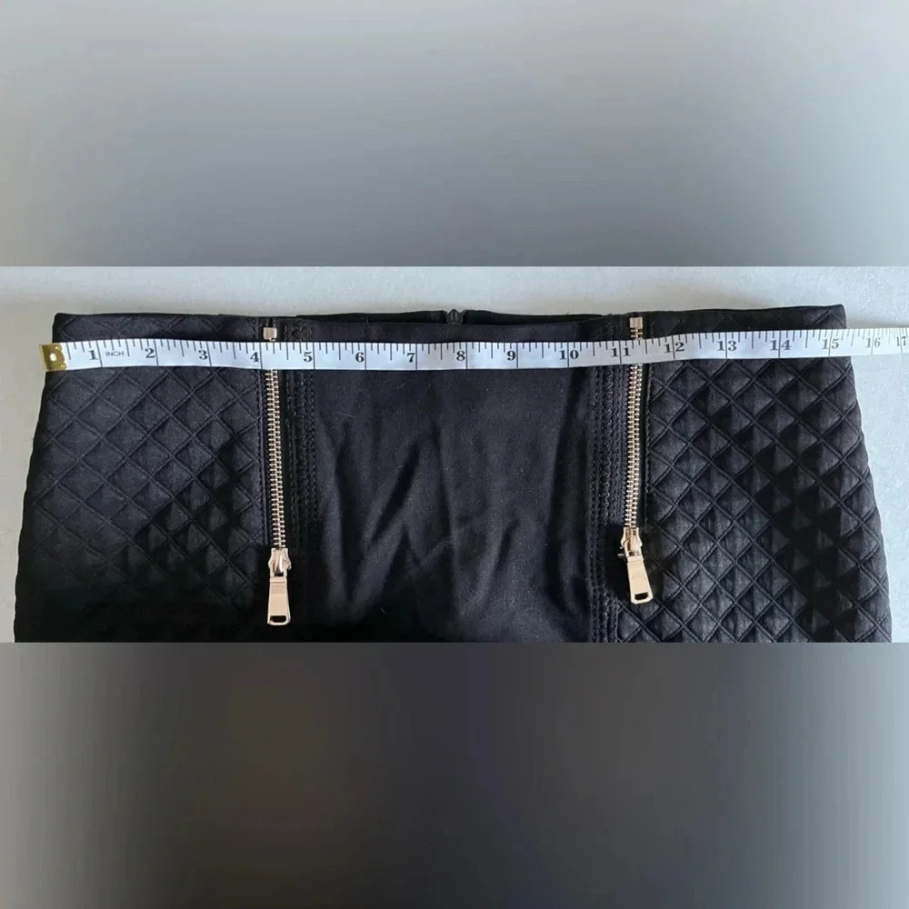 VEX Collection/ Quilted black pencil skirt/ Size EU 36(about size US L) - Picture 13 of 14